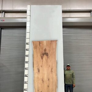 Live Edge Pecan Wood Glue Up - Front PE-013-11-12