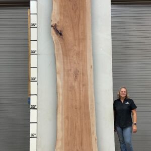 Live Edge Pecan Wood Slab - Front PE-238-07